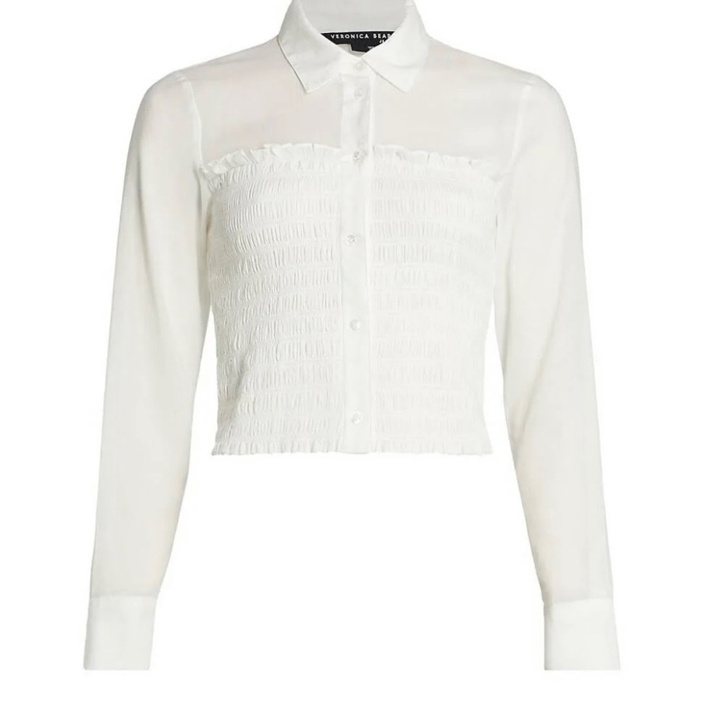 Veronica Beard NEW Emerson blouse, small